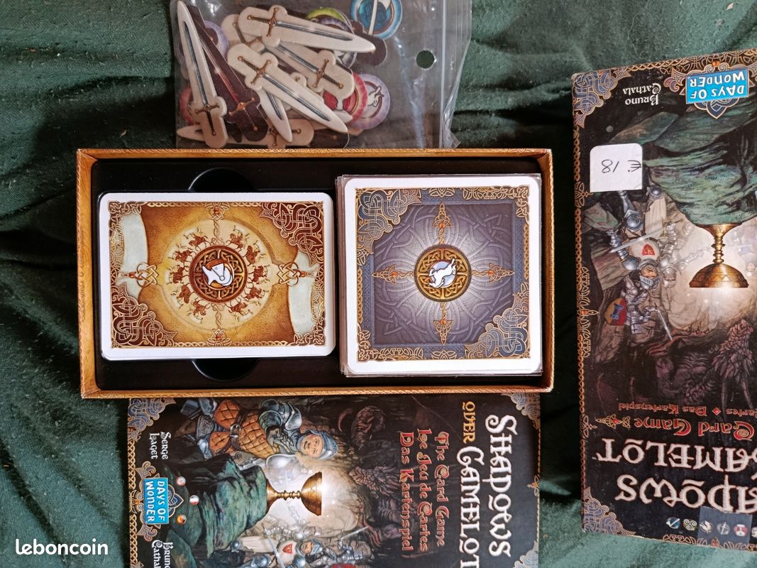 Shadows Over Camelot - Jeu De Société Complet Days Of Wonder - Idéal Pour Soirées Entre Amis !