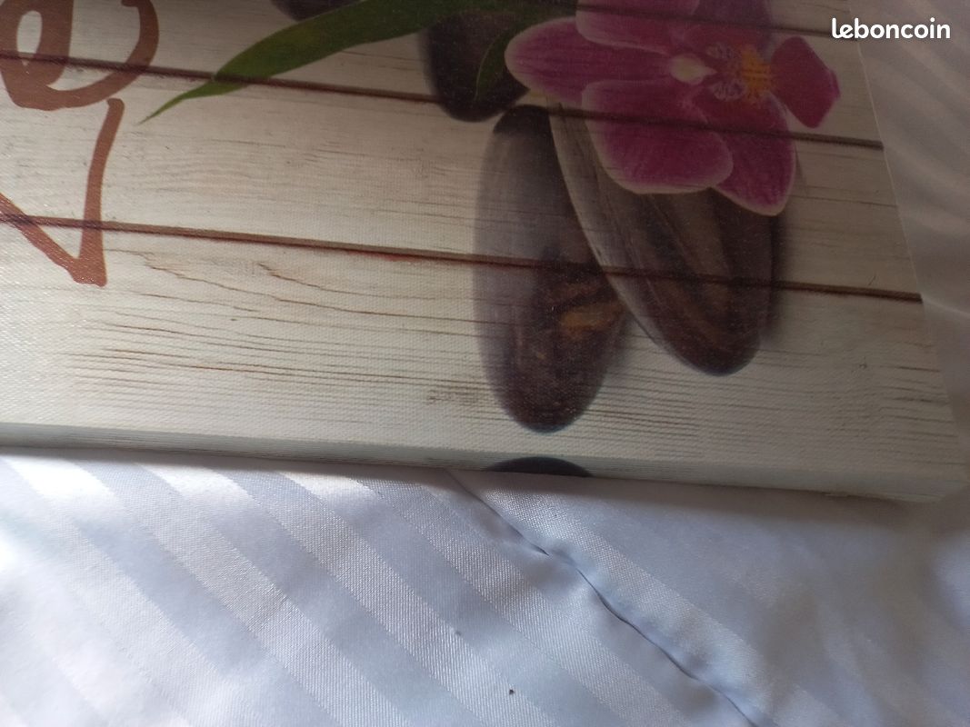 Cadre orchidée sur toile 28 x 28 (image 8)