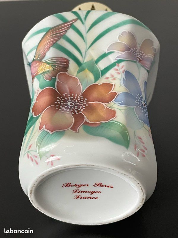 Lampe Berger Décor Fleurs Paris NP - Occasion En Bon état, Diffuseur De Parfum
