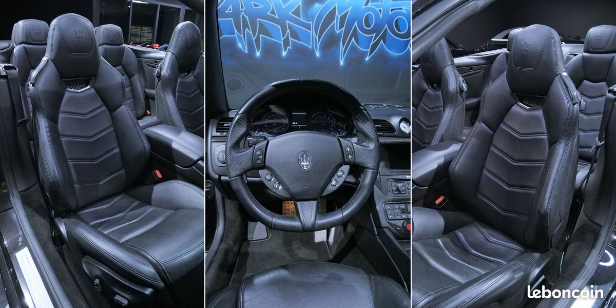 MASERATI GRANCABRIO 4.7 V8 460 SPORT / Origine FRANCE (image 8)