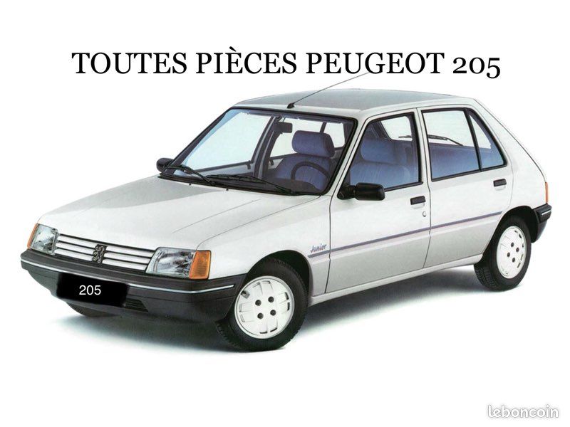 Toutes pièces Peugeot 205 (image 1)