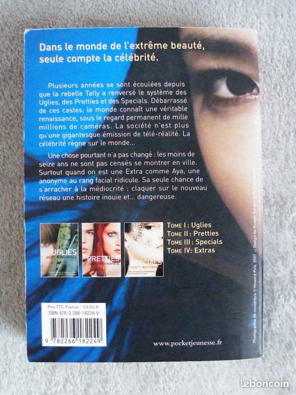 Livre "Extras" Scott Westerfeld (image 2)