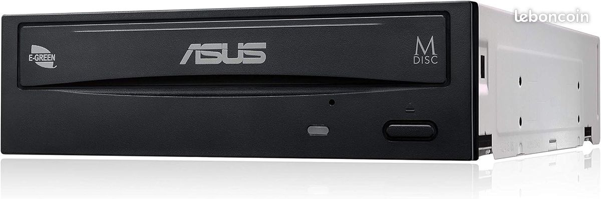 ASUS DRW-24D5MT Graveur Interne Noir avec Support M-Disc (image 1)