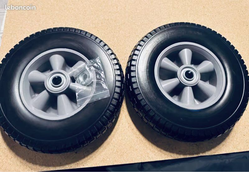 Du-Bro 325TL Lot De 2 Roues Légères à Roulement De 8,9 Cm De Diamètre