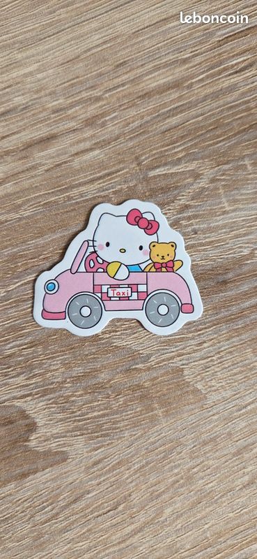 Lot 50 Autocollants Hello Kitty Vinyle Imperméables – Stickers Mignons Pour Ordinateur, Bouteille, Skate, Voiture, Cadeau Fille Ado