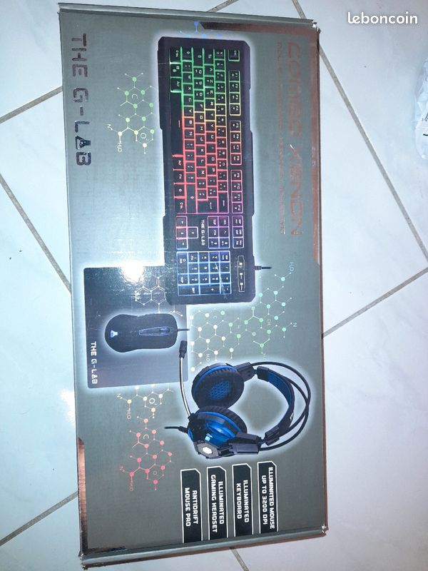 Pack clavier souris tapis de souris (image 1)