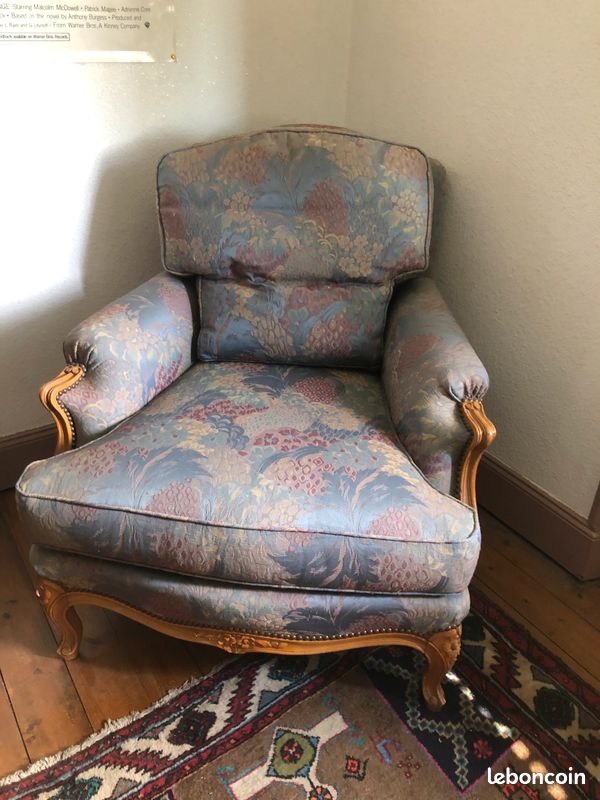 Canapé + 2 fauteuils baroque (image 2)