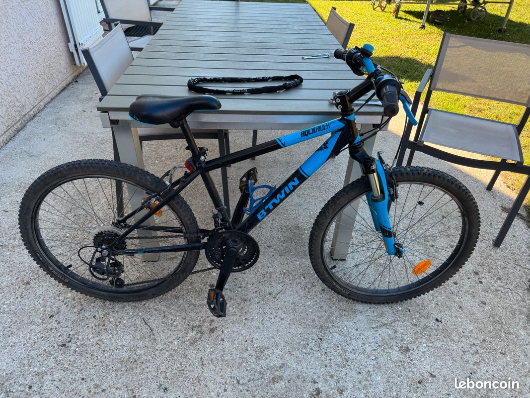 VTT enfant Crosswave 16" bleu, très bon état (D'occasion) à Allschwil