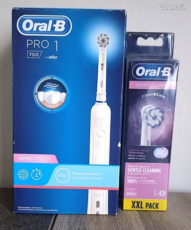 Brosse à Dents électrique Oral-B Pro 700 Sensi UltraThin - Rechargeable - Neuf