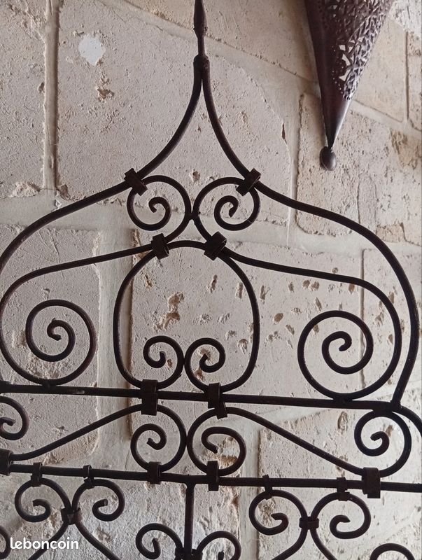 Paravent Industriel Porte De Casier En Métal - L. 107 X H. 178 Cm Noir Casily
