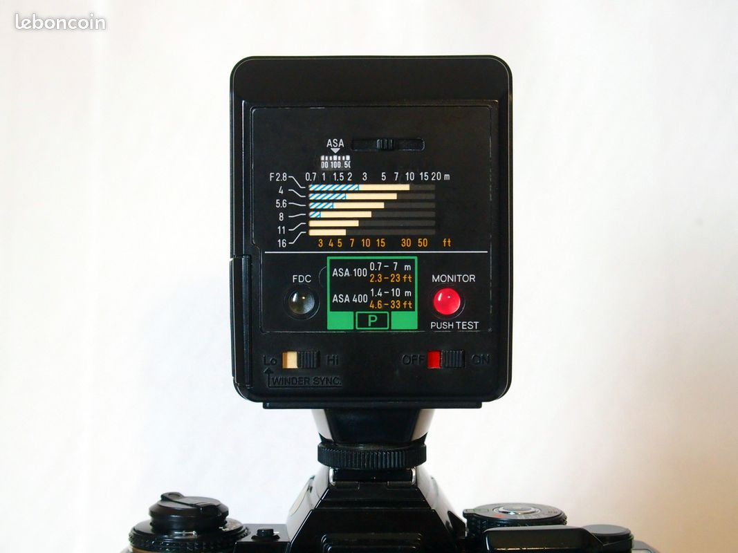 Flash Électronique Minolta Auto 280 PX – Pour X700, TTL (Occasion, Fonctionne)