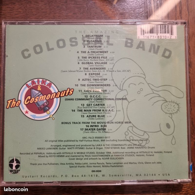 Laika & The Cosmonauts – The Amazing Colossal Band - CD (image 3)