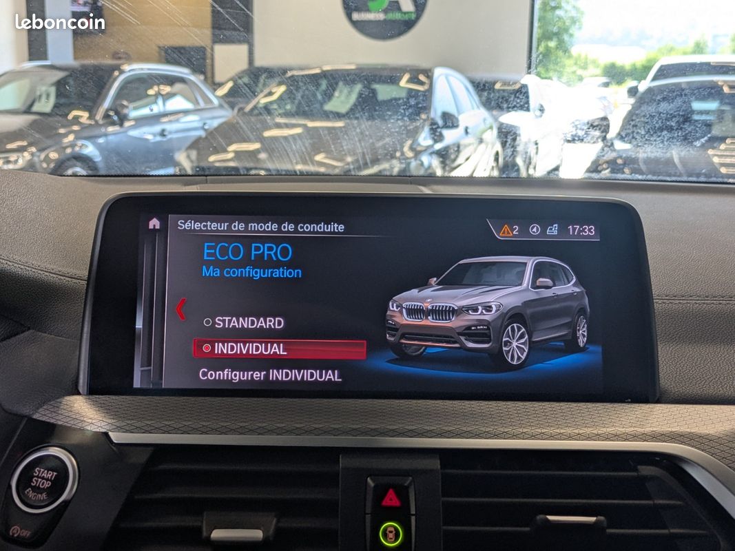 BMW X3 G01 M40i 354cv BVA8 / Affichage Tete Haute / Camera / Virtual / Volant et Sièges Chauffants (image 12)