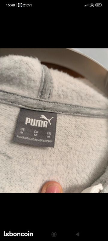 Pull à capuche PUMA, neuf (image 3)