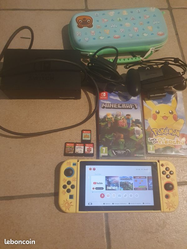 Nintendo switch plus jeu (image 1)