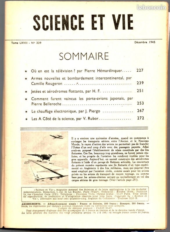 Science et vie 339 décembre 1945 (image 2)