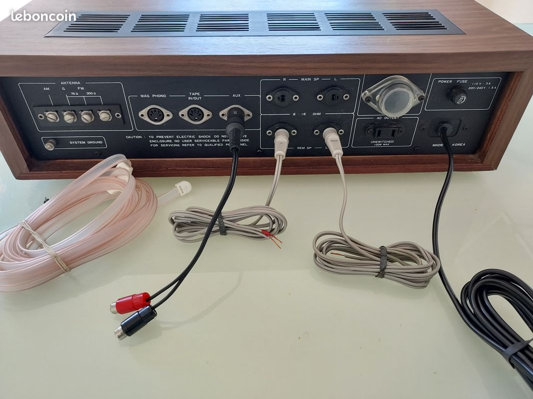 Ensemble Hi-Fi Vintage Azuki System 40 - Ampli, Tuner Et Lecteur Cassette