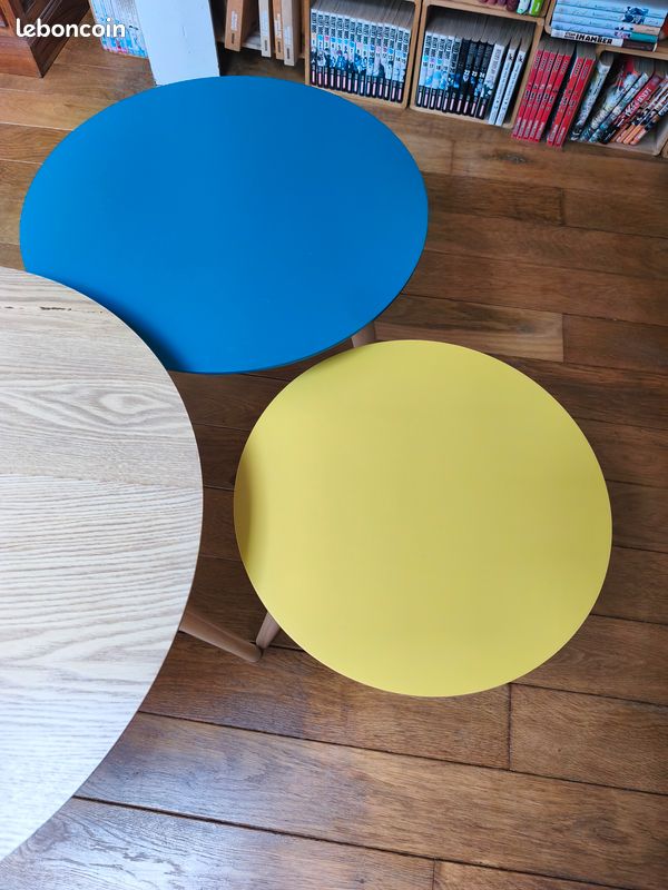 Lot 3 tables gigognes Maisons du Monde (image 3)