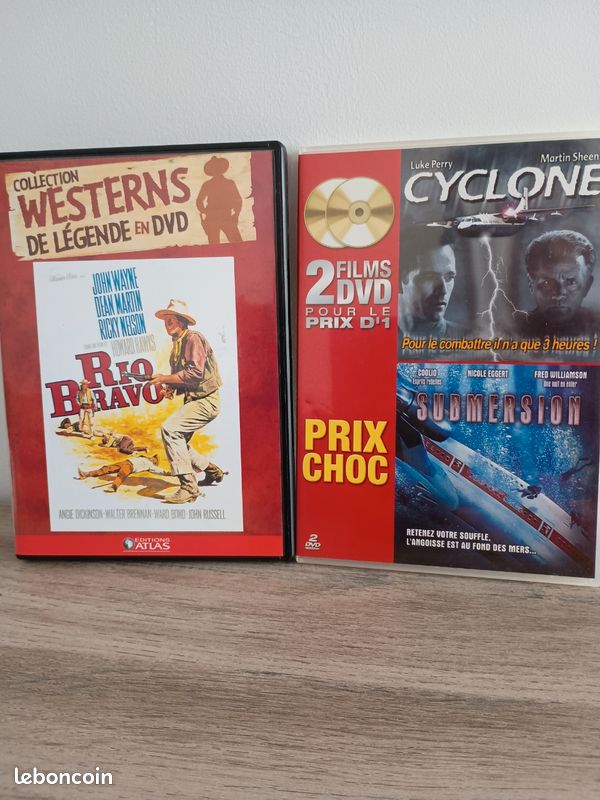 Lot 3 DVD (1 western + 2 guerre) (image 1)