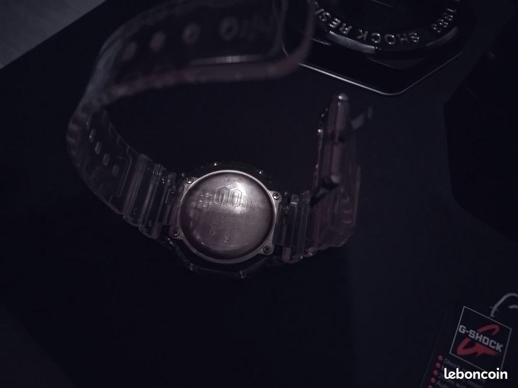 Montre g-shox blanche (image 3)