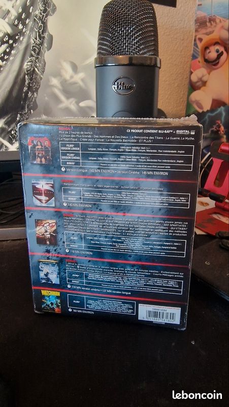 Pack 5 film blu ray Batman, superman, 300, watchmen et sucker punch (image 2)