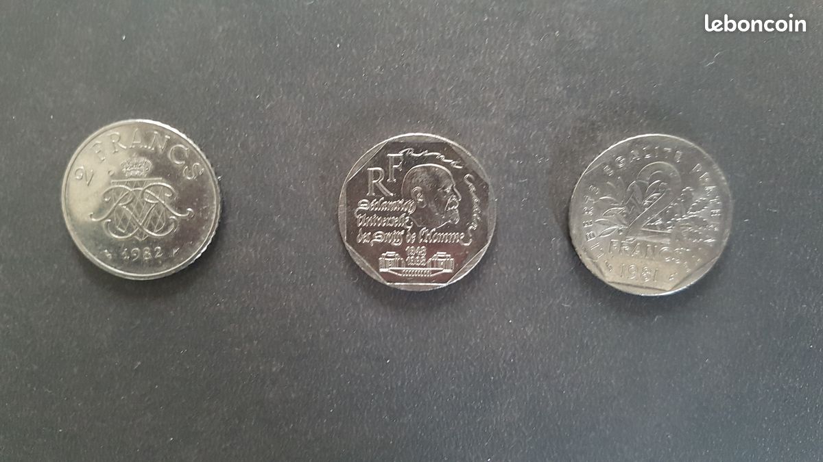 2 Francs 1981 1982 (Rainier) 1998 – Réf 147 (image 2)