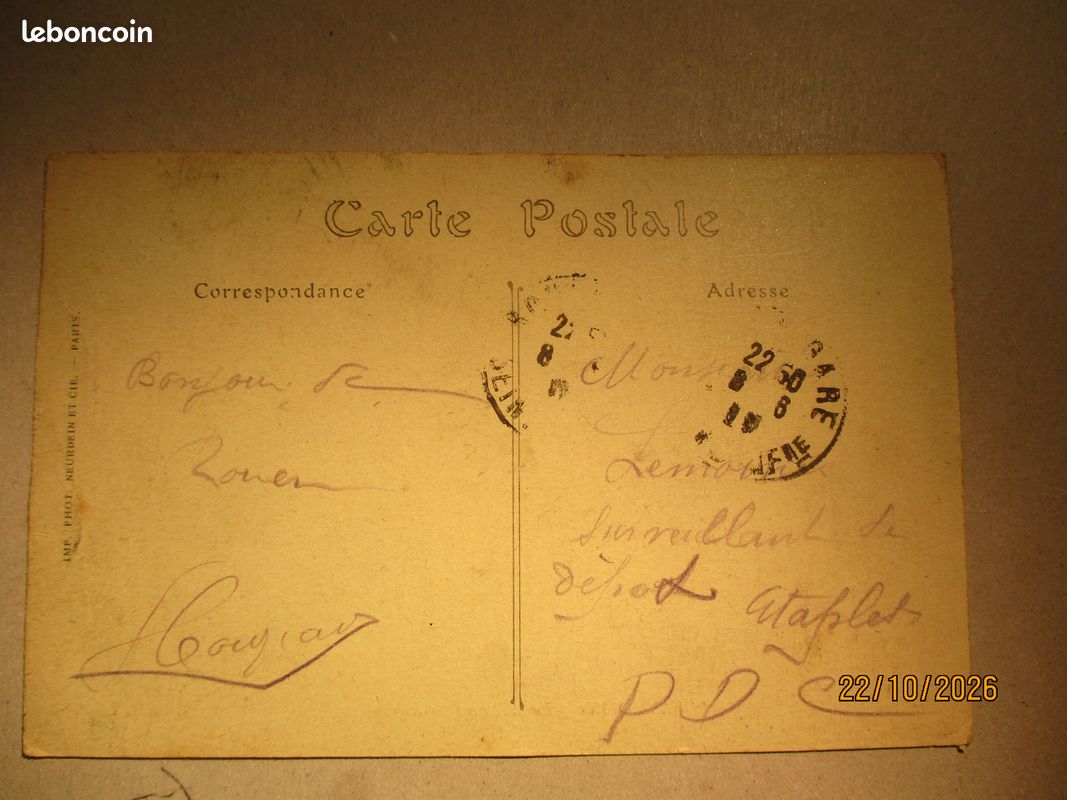 Carte postale Rouen (image 2)