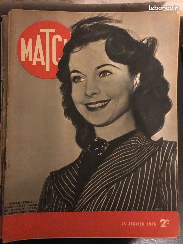Lot Paris Match 1939-1940 original (image 2)