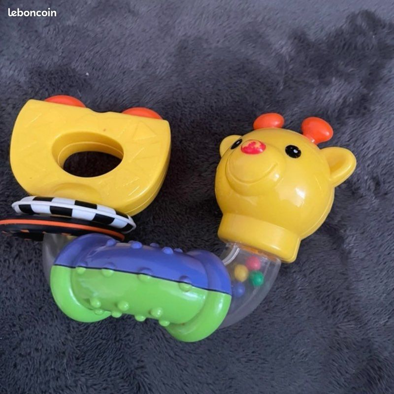 Hochets Pour Bébés De 0 À 12 Mois, Clochettes À Main, Jouets Pour Bébés