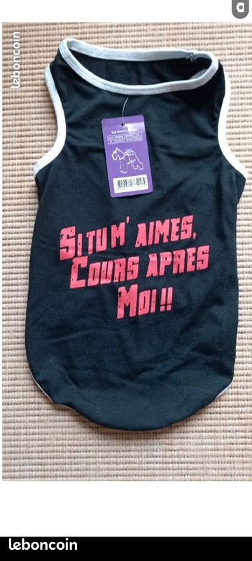 Sweat/tee shirt chat/petit chien (image 1)