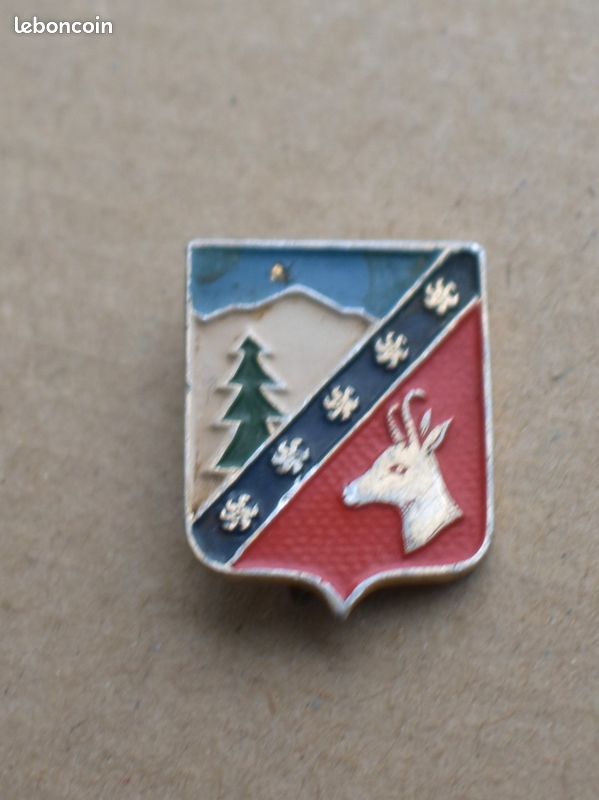 INSIGNE AUGIS CENTRE de Formation SES SAVOIE Eclaireur Skieur CHASSEURS
