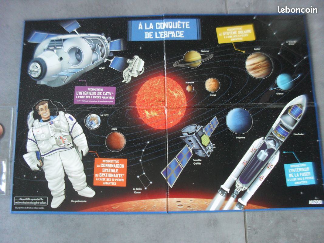 Jeu d'apprentissage "A la conquête de l'Espace" (image 7)