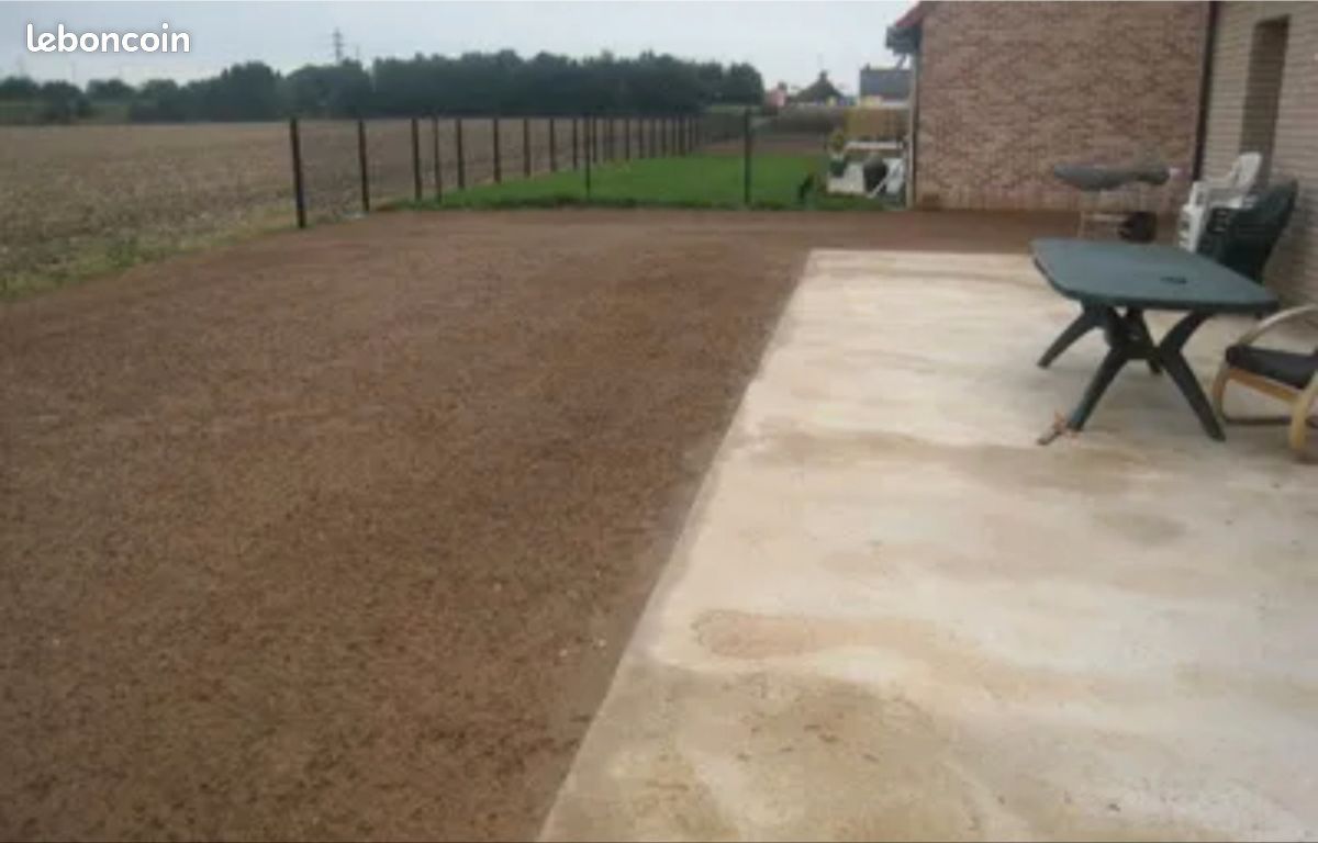 Préparation sol motoculteur rotovator engazonnement (image 13)
