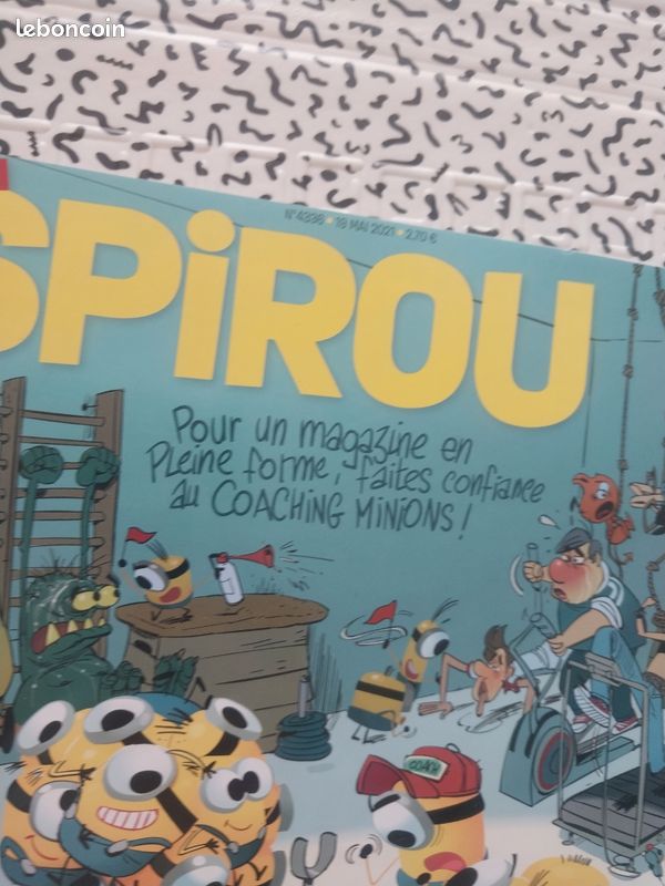 Magazines spirou lot 6 numéros bon état lecture enfant bd (image 4)