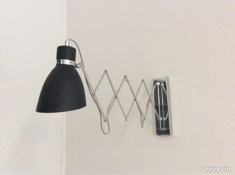 Lampe lustre applique accordéon métal design (image 7)