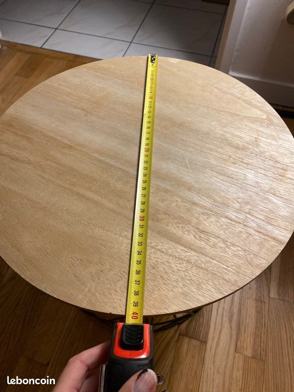 Table basse d’appoint bois (image 2)