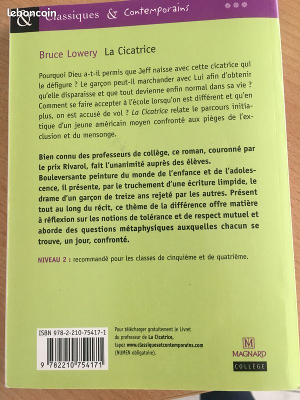 La Cicatrice de Bruce Lowery (image 2)