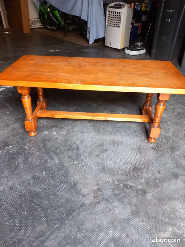 Table basse chêne (image 1)