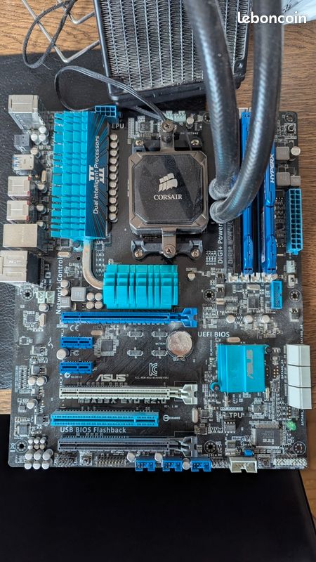 Carte Mère Complète Pour Asus X550E - Avec Plastique Bas - Occasion Fonctionnelle