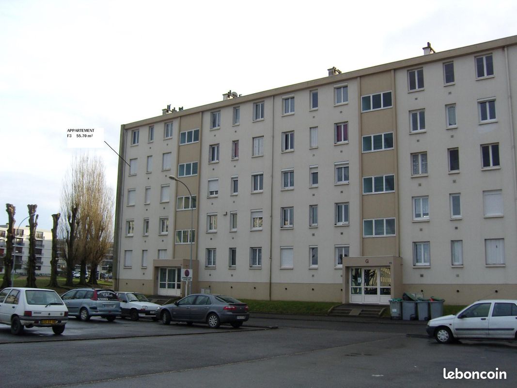 Appartement 3 pièces 55 m² · à Beauvais · 55 m² · 185 000 €