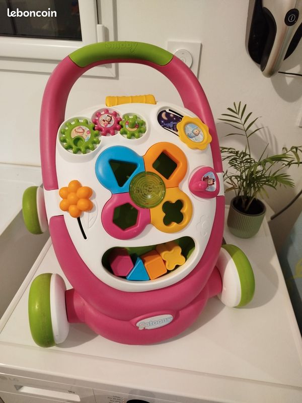 Trotteur Smoby Jeu d'éveil Jeu d'apprentissage Jeux Jouets