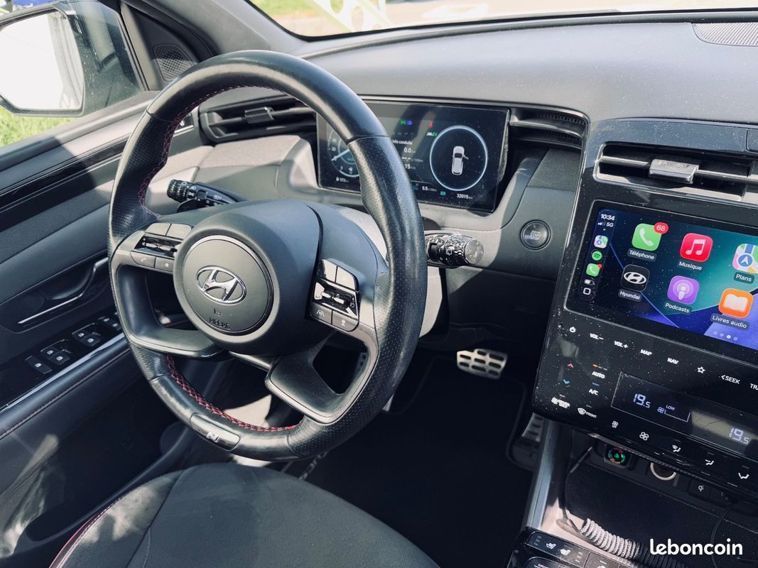 Hyundai TUCSON 1.6L 265CH N-Line Executive Plug-In Hybrid + CAMERA 360°+ SIEGES ELEC/CHAUFFTS/VENTILES + TO OUVRANT/PANNO + GARANTIE CONSTRUCTEUR (image 15)