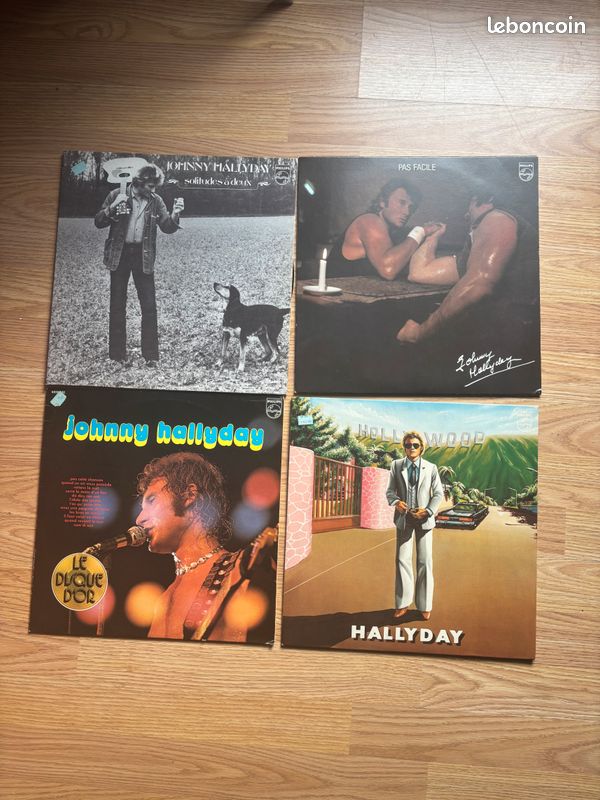 Lot de vinyles Johnny hallyday (image 5)