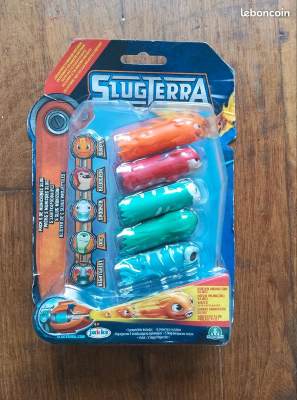 NEUF 5 slugs projectiles pour pistolet slugterra lot 1 (image 1)
