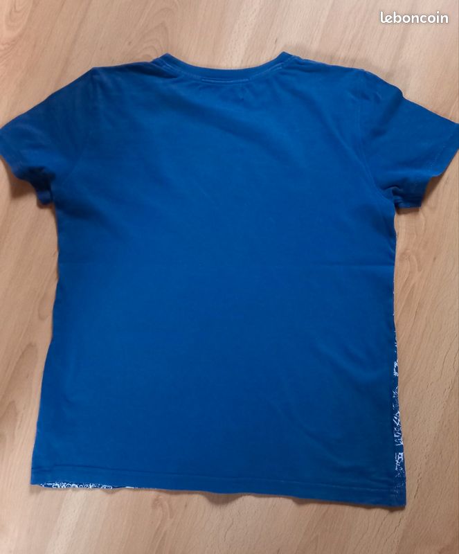 Tee-shirt bleu Desigual (image 2)