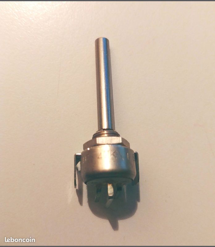 Potentiomètre 47kΩ à souder sur cicuit - DRALORIC LIN 61C - composant électronique - NEUF (image 1)