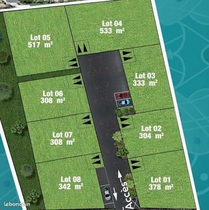 Terrain 308 m² Sables D Olonne · à Les Sables-d'Olonne · 130 000 €