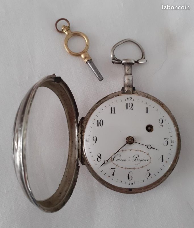 Cadran Pour Montre De Poche - 5 Cadrans - A Restaurer - Réf JJ584 - Occasion
