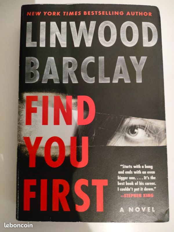 FIND YOU FIRST livre en anglais de Lindwood Barclay (image 1)