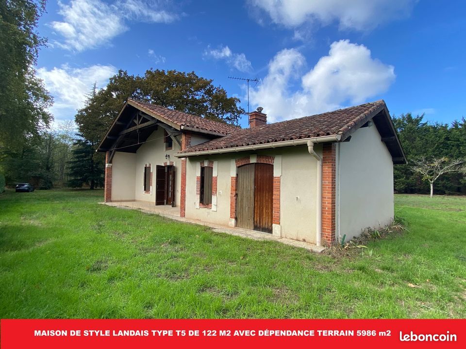 Maison 5 pièces 122 m² · à Estigarde · 122 m² · 157 500 €